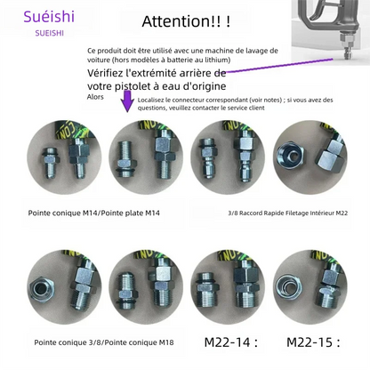 FoamGun U-45 — Canon à mousse haute pression